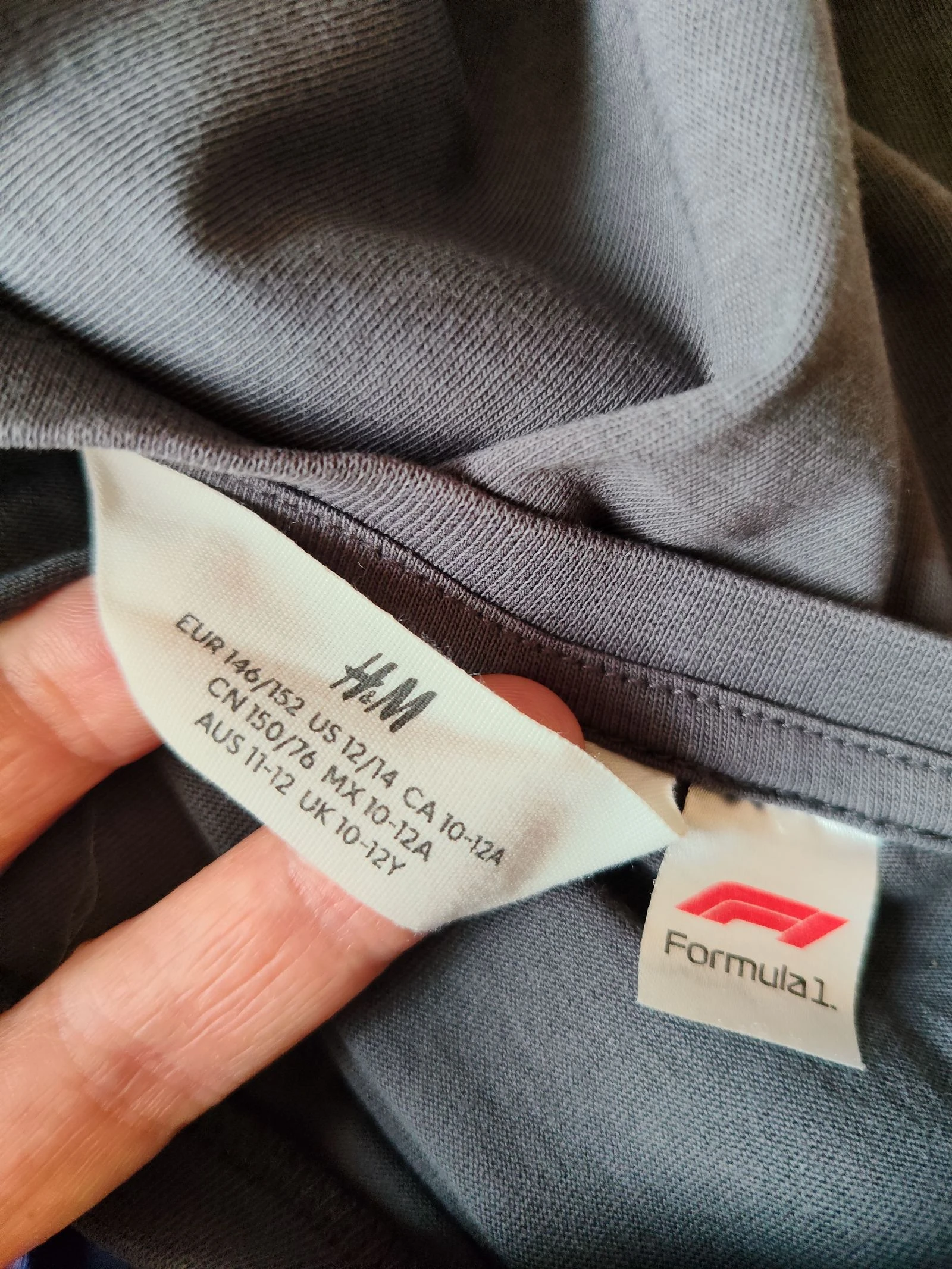 Crop T-shirt Formule 1 H&M Maat 10-12 jaar – photo 9